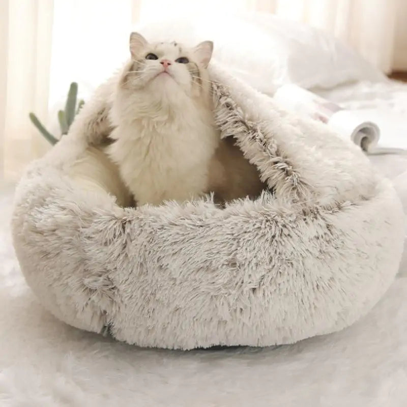 Deluxe Pet Cave Bed